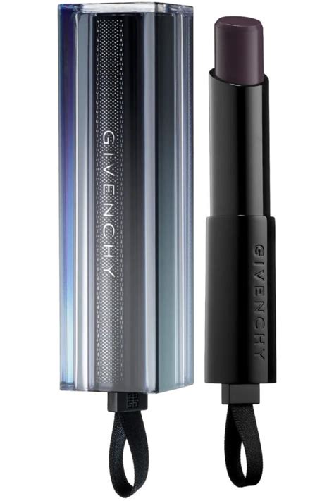 givenchy gloss interdit vinyl blue|Givenchy interdit black magic lipstick.